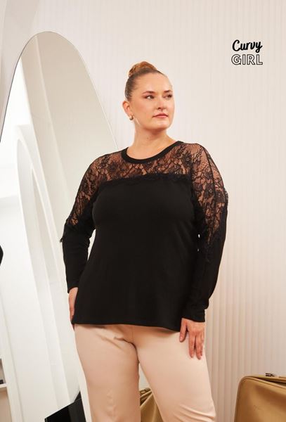 Immagine di CURVY GIRL LACE TOP